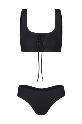 Elegant Svart Klänning Kostym