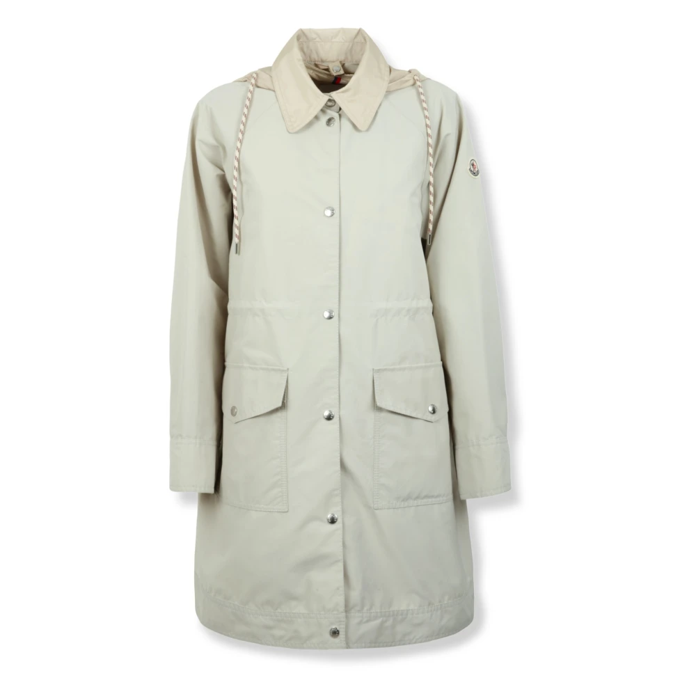 Moncler Beige Light Jackets, Female, S, Begonia Jacket