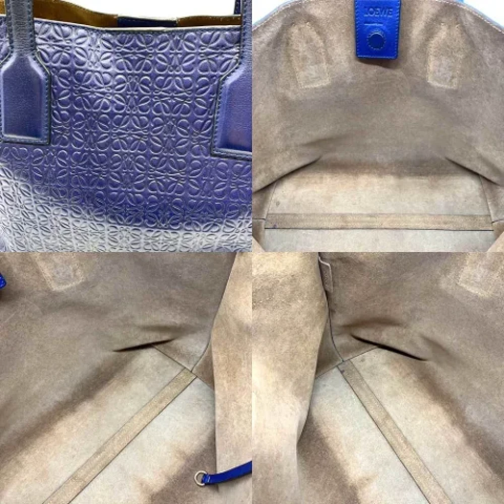 Loewe Pre-owned Fabric totes Blue Dames