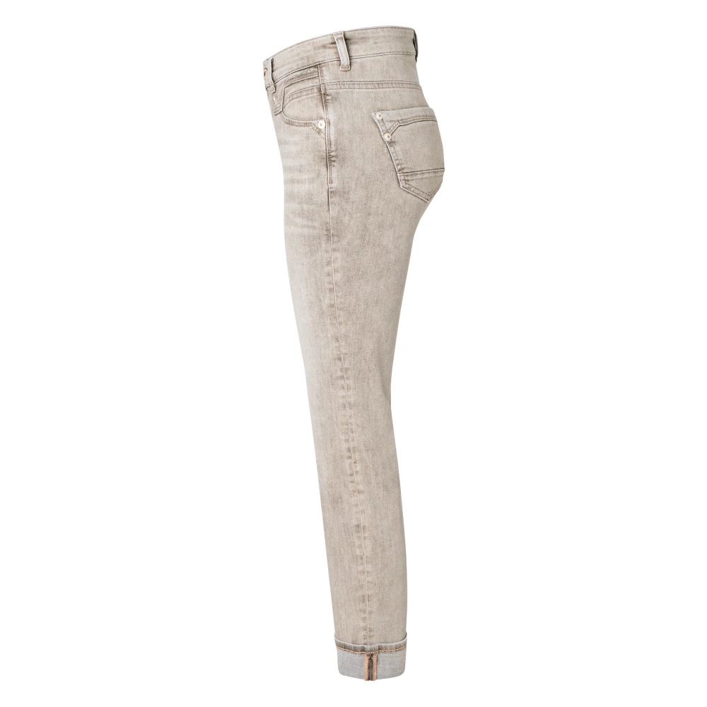 MAC Rijke Slimme Authentieke Denim Jeans Brown Dames