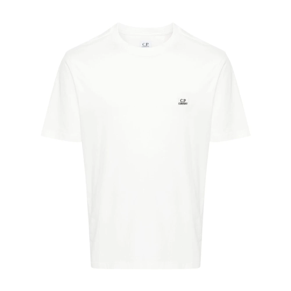 C.P. Company Witte Gaas T-shirt White Heren