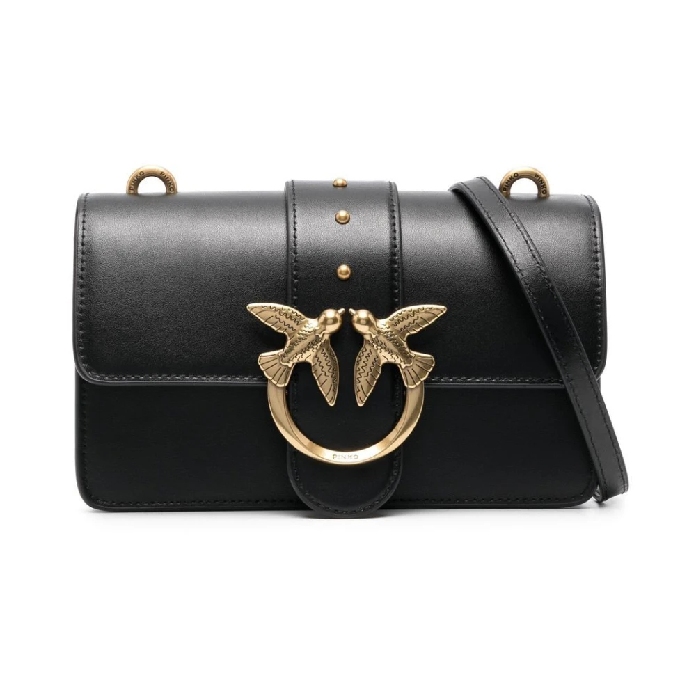 Pinko Stijlvolle Zwarte Tassen Black Dames