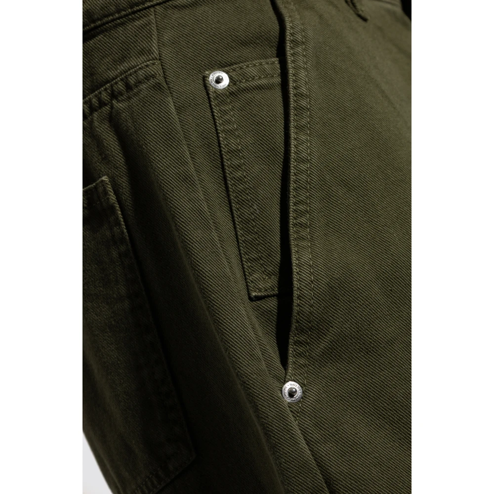 Ami Paris Logo shorts Green Heren