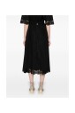 jupe-en-melange-de-coton-noir