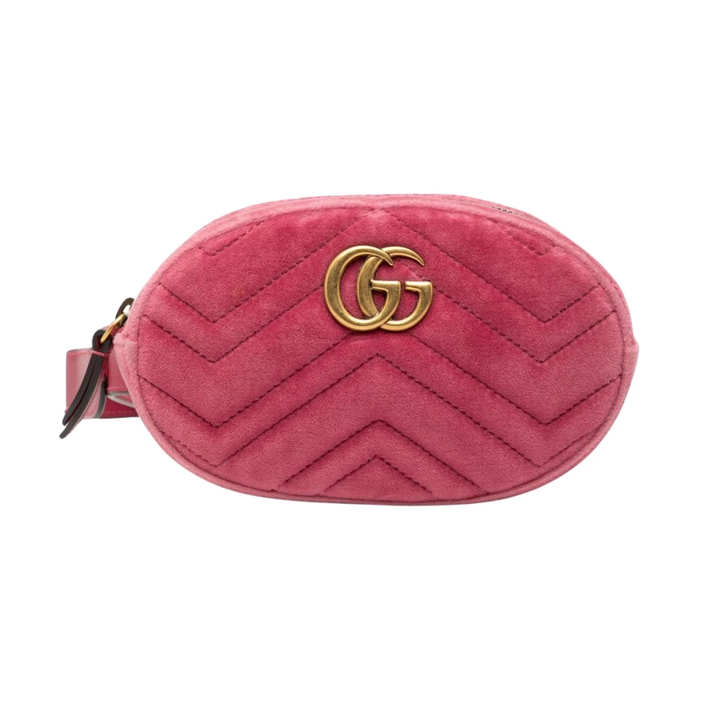 Gucci Vintage Women's Pink Pre-Owned Belt Bag