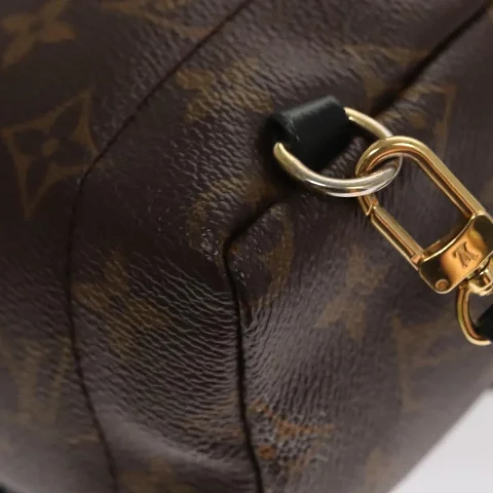 Louis Vuitton Vintage Pre-owned Canvas backpacks Brown Dames