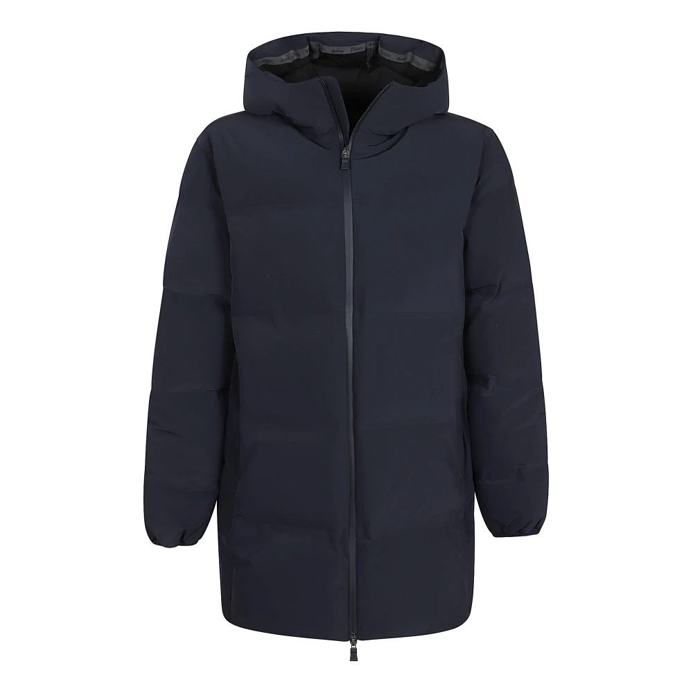 Herno Blauwe Parka Aw24 Herenkleding Blue Heren