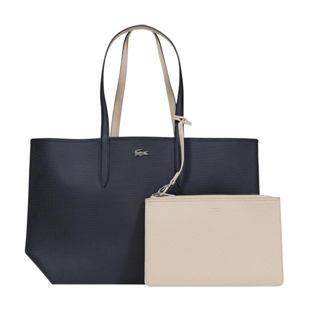 Lacoste Women's Black Anna Reversible Tote
