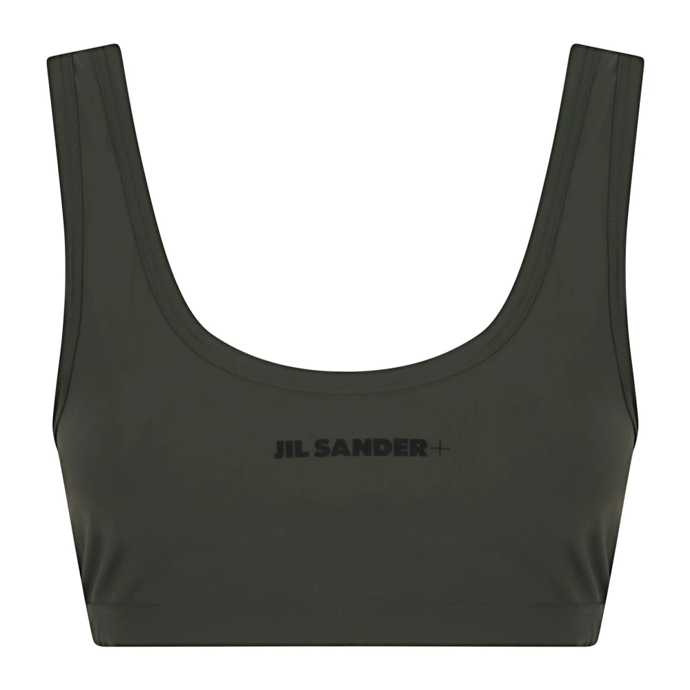 Jil Sander Groene Badkleding Elegantie Comfort Stijl Green Dames