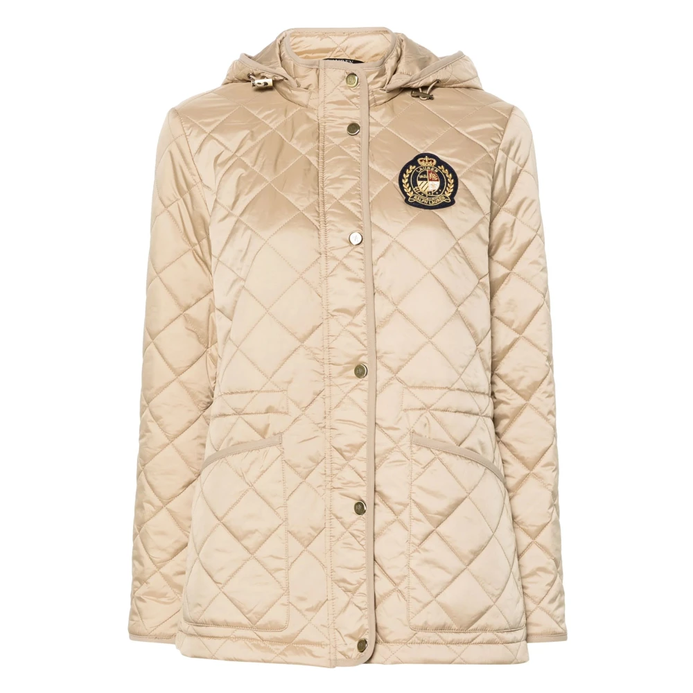 Ralph Lauren Geïsoleerde Winterjas Beige Dames