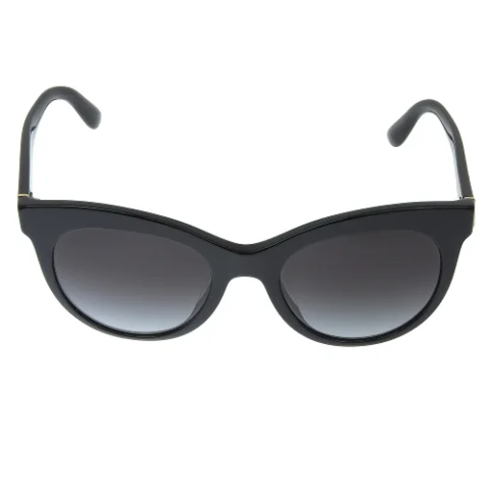 Dolce & Gabbana Pre-owned Plastic sunglasses Black Dames