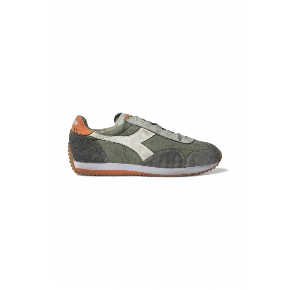 Diadora Dirty Stone Wash Evo Canvas Sneakers Heren Schoenen Groen