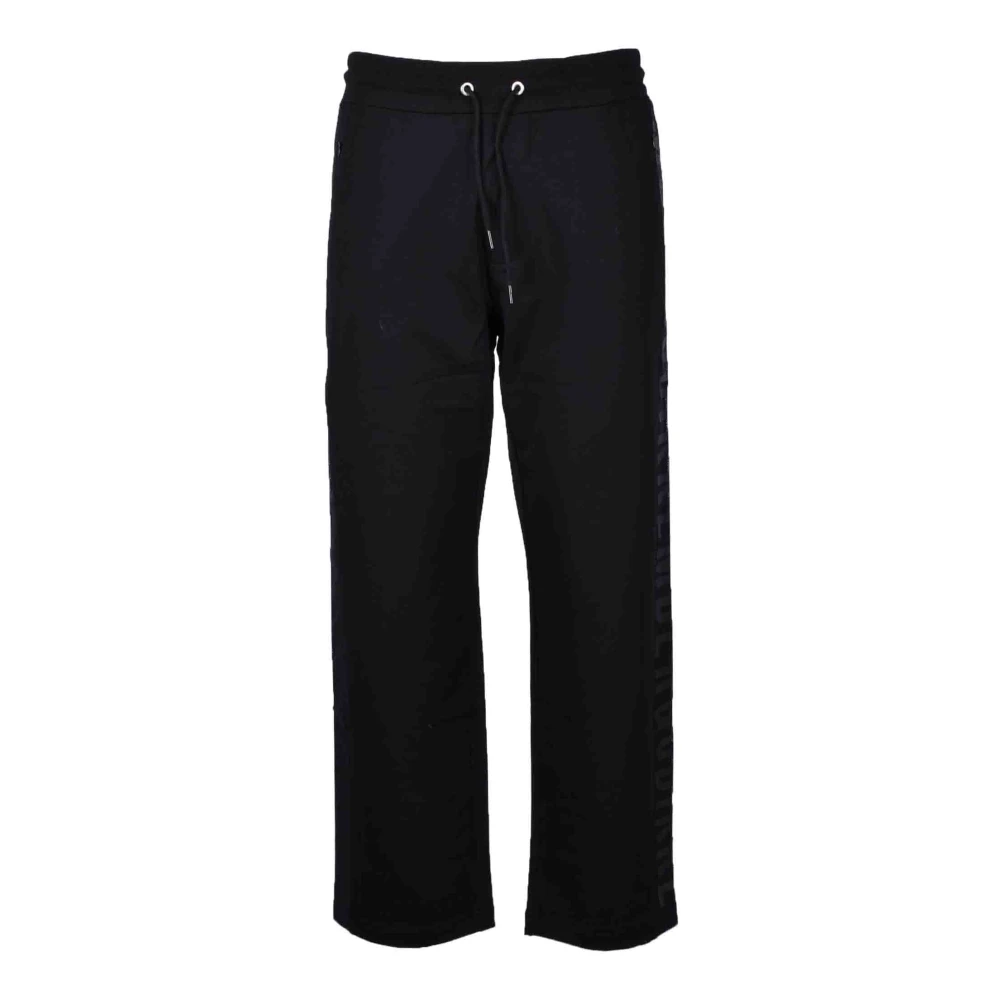 Bikkembergs Katoen Elastaan Broek Black Heren