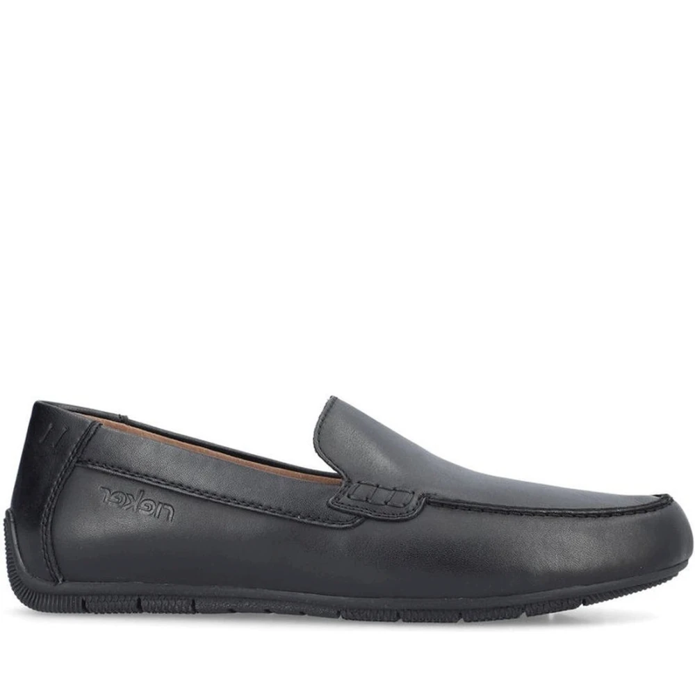 Rieker Black Loafers, Male, 9 Uk, Classic Closed Loafers