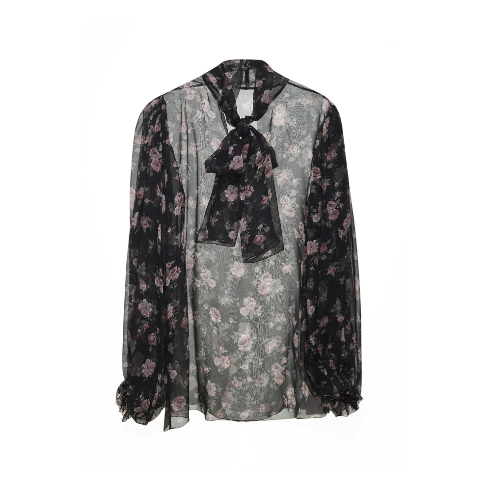 Dolce & Gabbana Shirts - Female - Blouses - Black - S - Blouses & Shirts