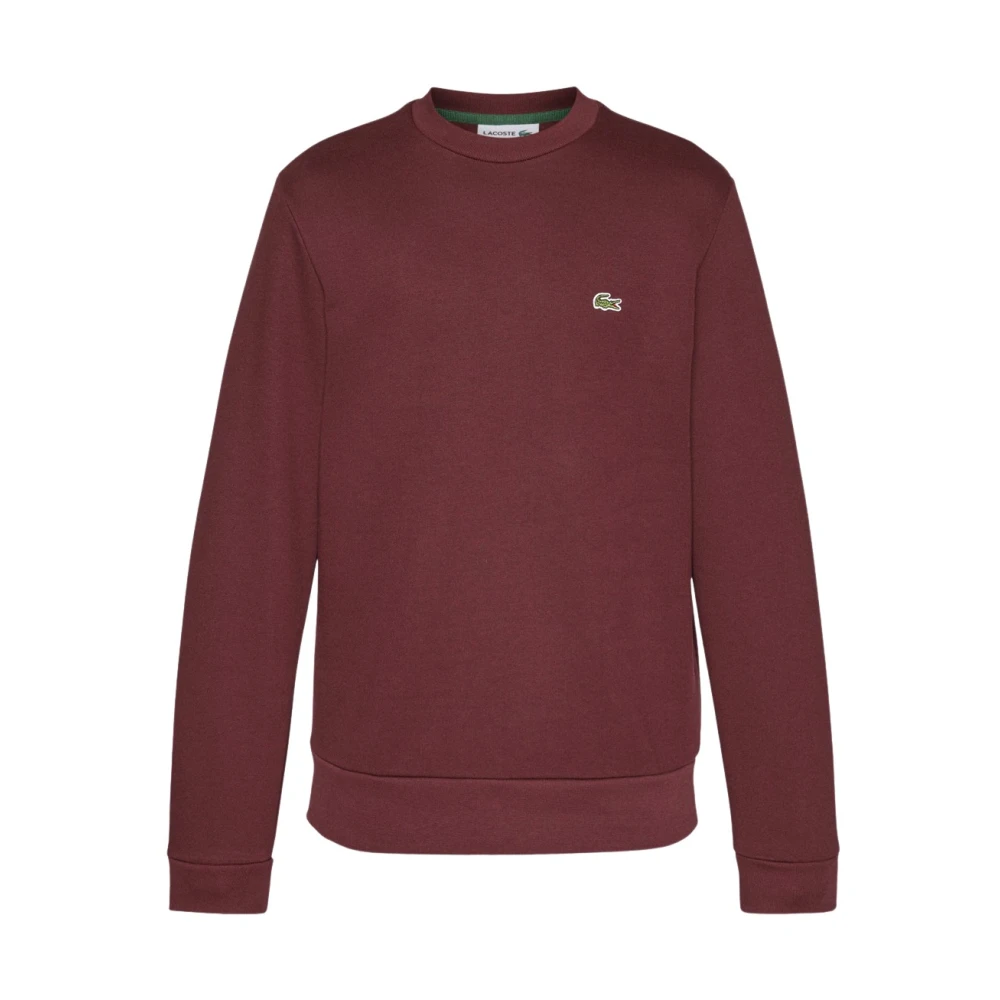 Lacoste Basic Mini Logo Sweaters Red Heren