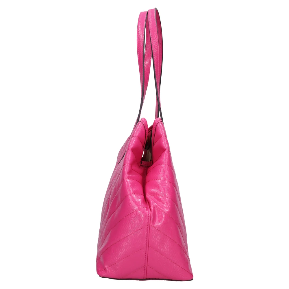Guess Eco-leren Tote Bag Pink Dames