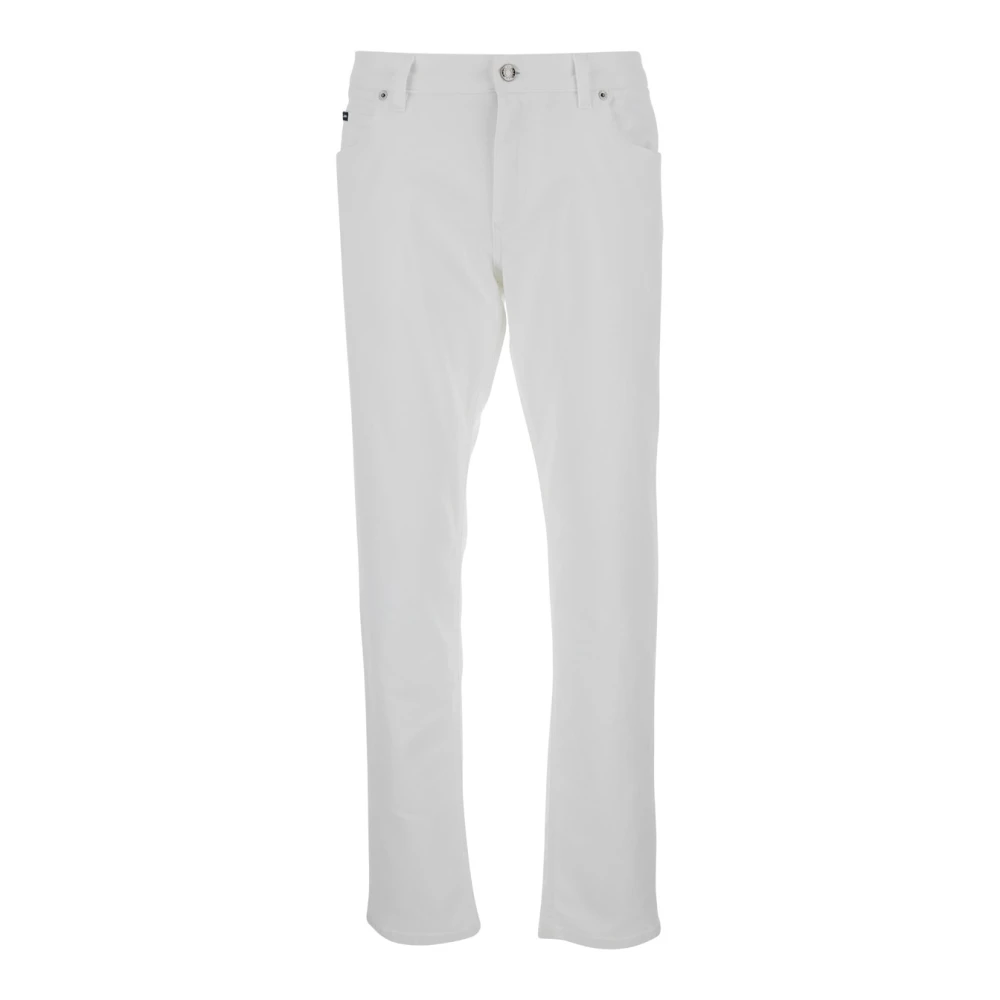 Dolce & Gabbana Witte Slim Fit Jeans White Heren