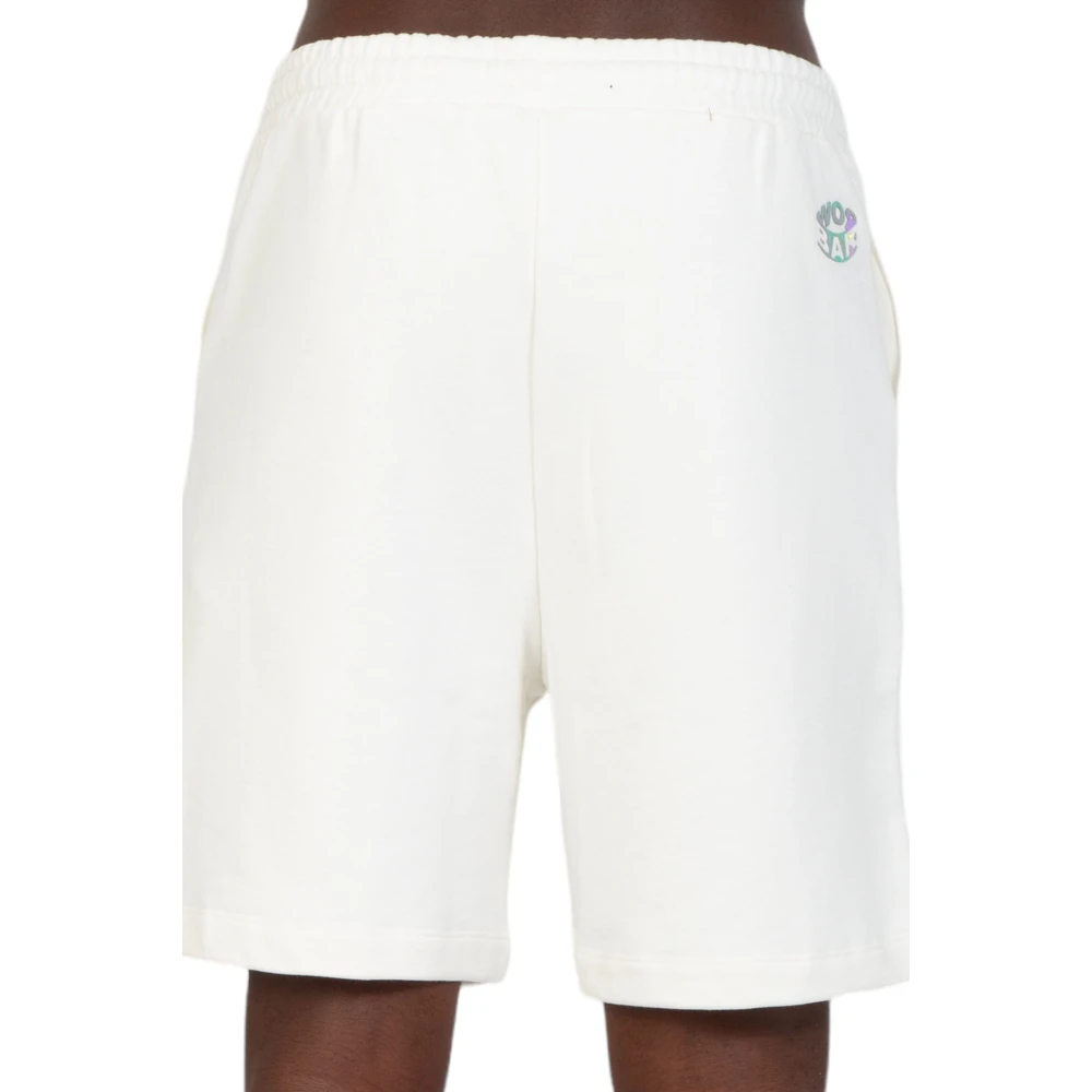 Barrow Iconic Smile Shorts White Heren