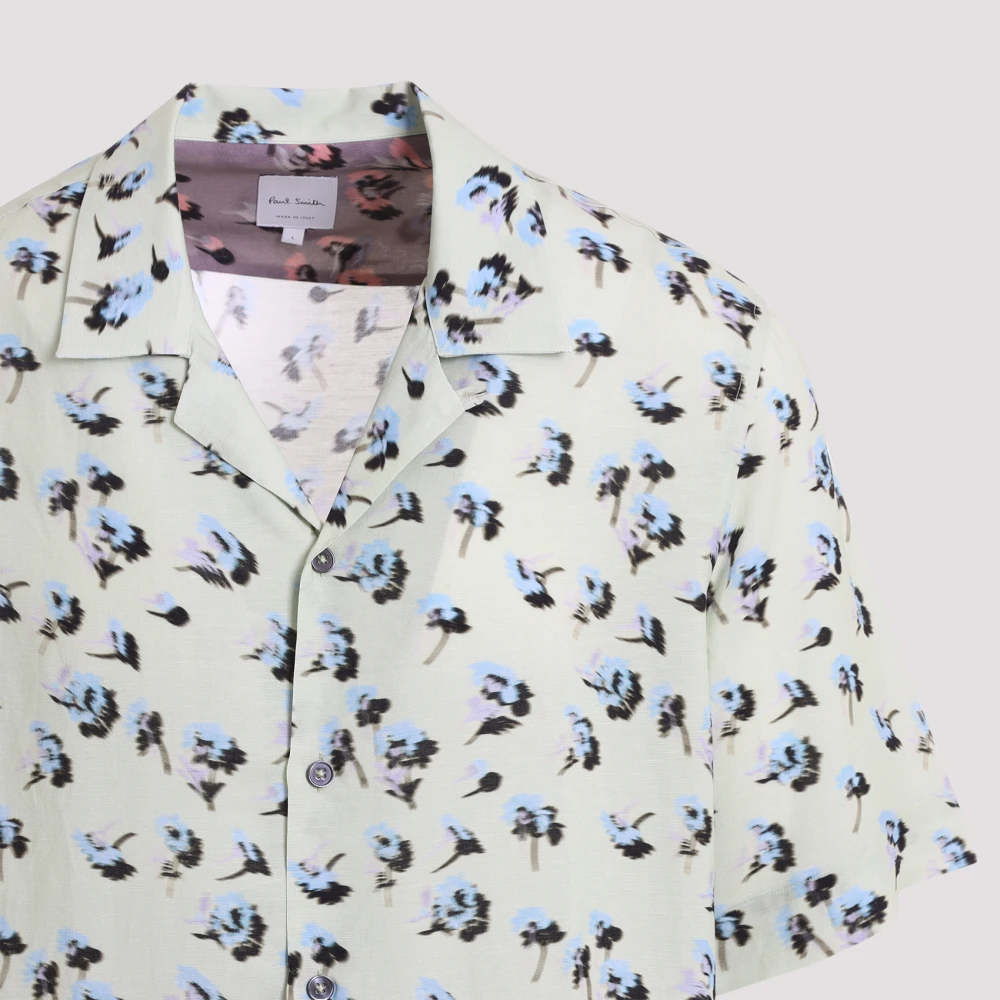 PS By Paul Smith Groen Overhemd Verhoog Garderobe Stijl Multicolor Heren