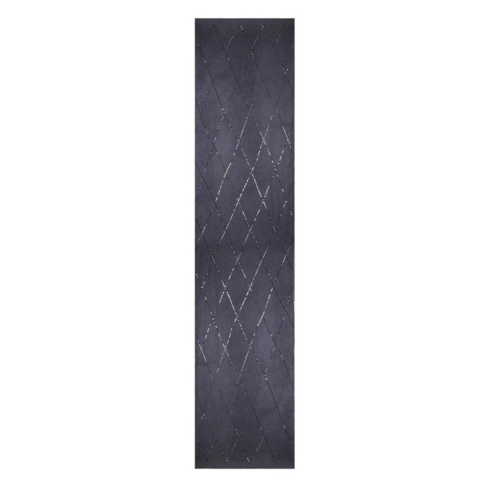BRUNELLO CUCINELLI Blauwe Geometrische Paillet Sjaal Blue Dames