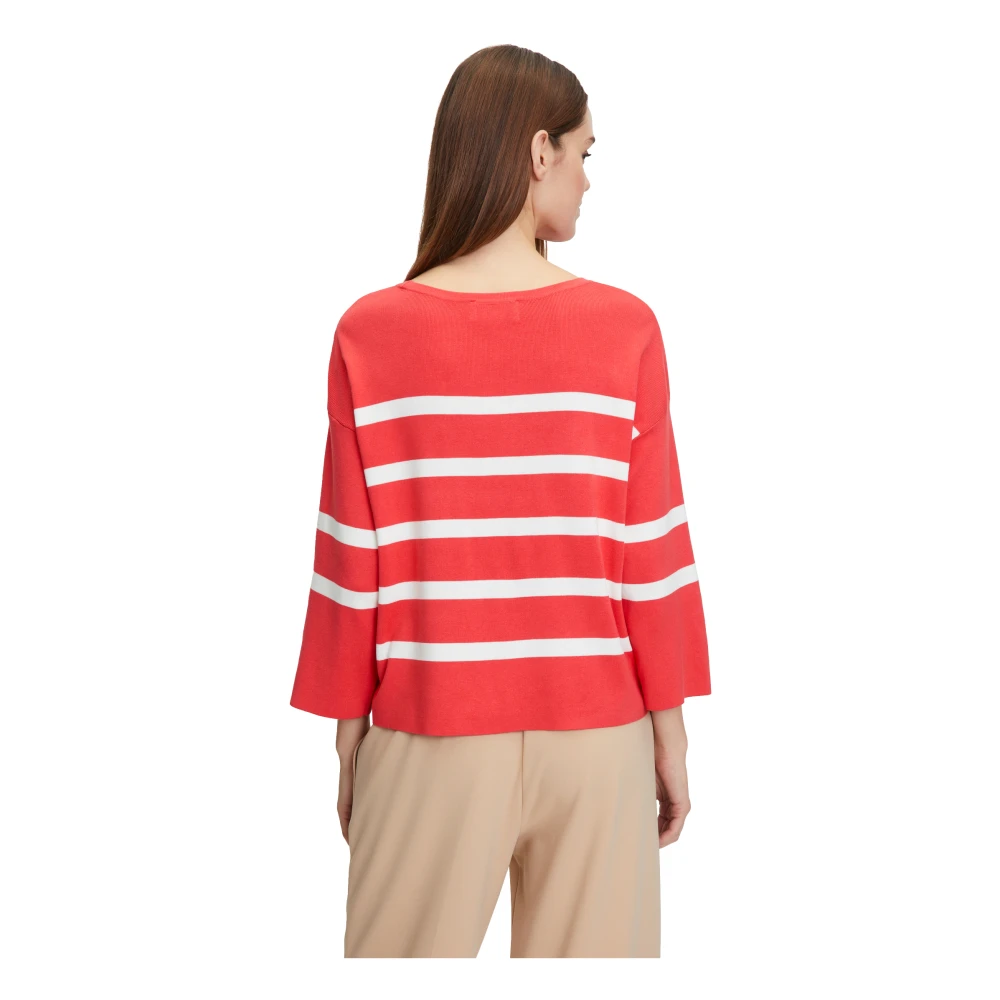 Betty Barclay Gestreepte Fijngebreide Trui Multicolor Dames