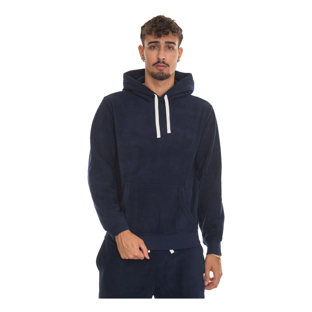 Polo Ralph Lauren Fleece Hoodie met Capuchon Blue Heren