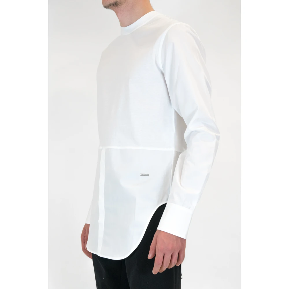 Dsquared2 Wit Katoenen T-Shirt White Heren