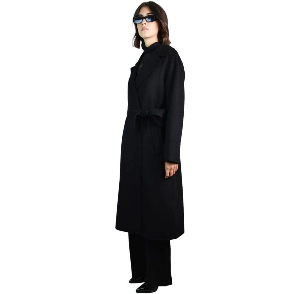 Kaos Stijlvolle Damesjas Synthetische Stof Black Dames
