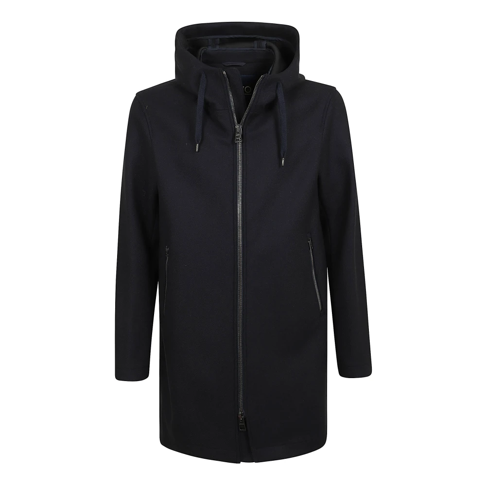 Herno Scuba Parka Jacket Blue Heren