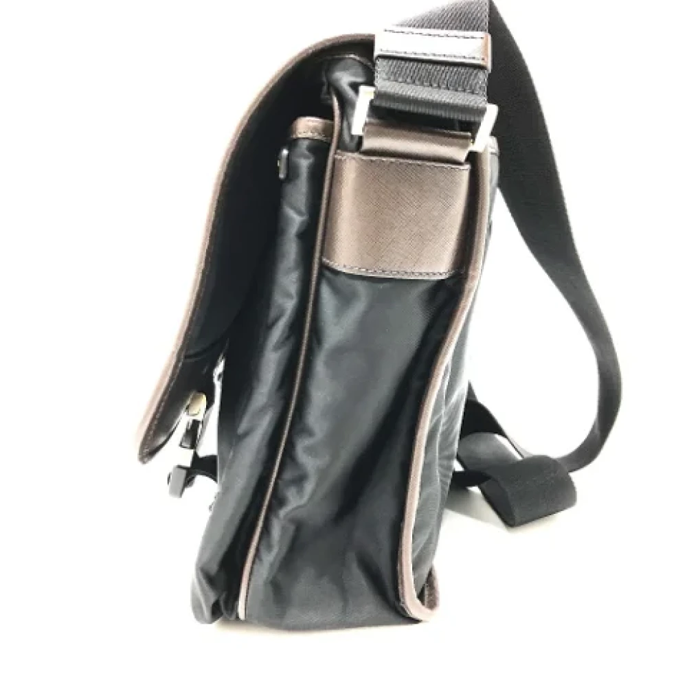 Prada Vintage Pre-owned Fabric prada-bags Black Dames