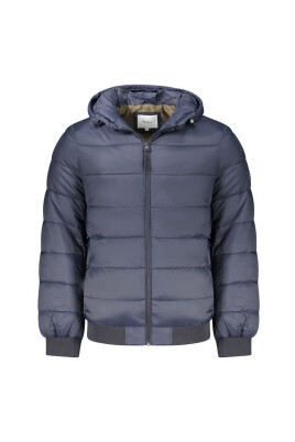 veste-a-capuche-en-polyamide-bleu