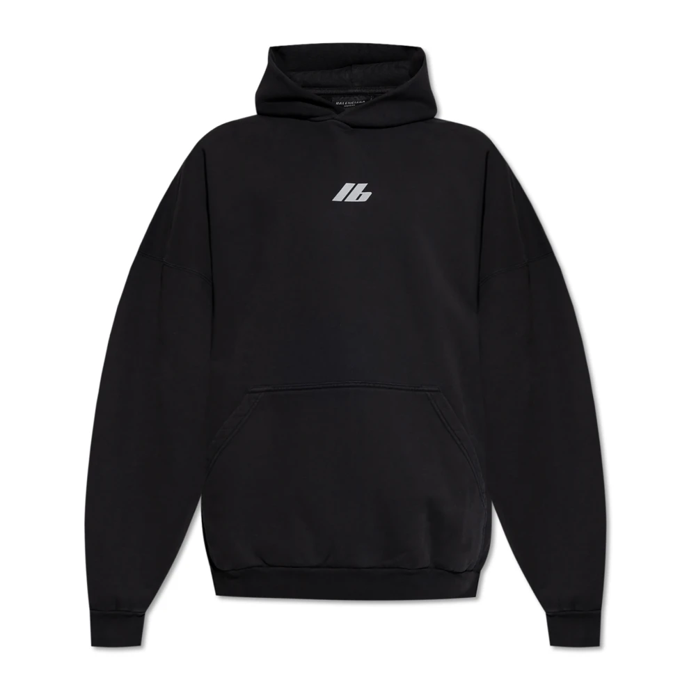 Balenciaga Hoodie Black Heren