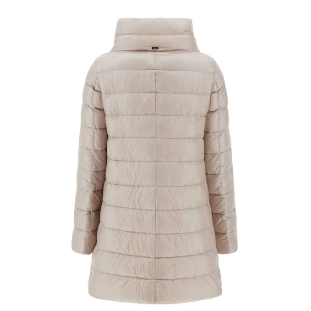Herno Beige A-Shape Donsjas Beige Dames