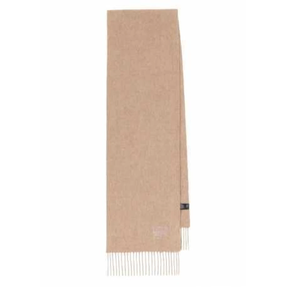 Paul Smith Unisex Beige Accessoarer One Size, Kashmir, Enkel Kashmirhalsduk