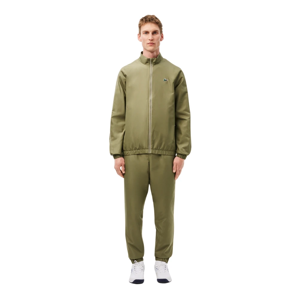 Lacoste Groen Heren Trainingspak Diamant Taft Green Heren