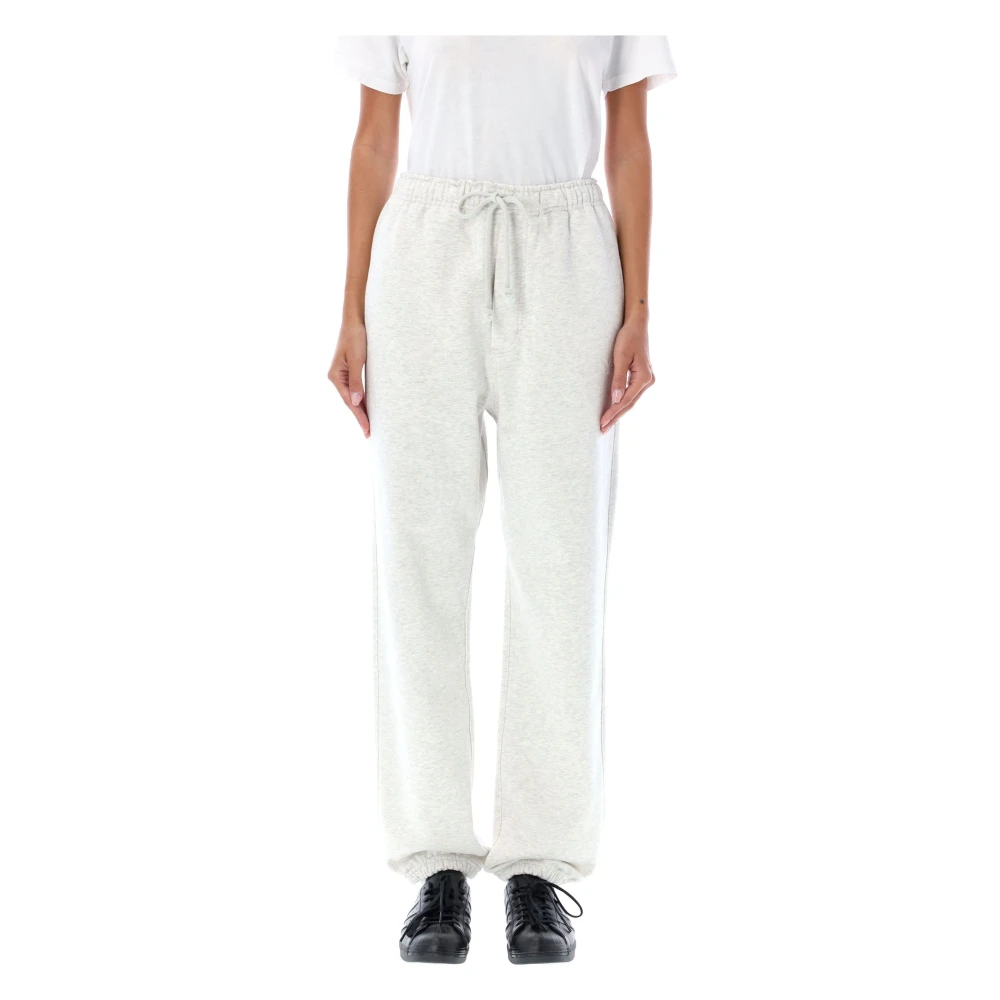 Y-3 Grijze Melange Classic Logo Joggingbroek Gray Dames