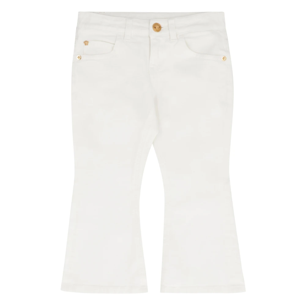 Versace Jeans - Female - Jeans - White - 8 Y | 128 Cm - Kids - Image 2