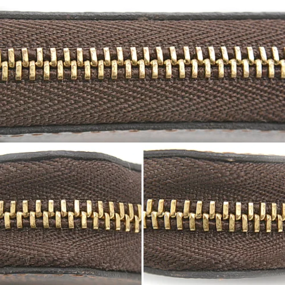 Louis Vuitton Vintage Pre-owned Canvas wallets Brown Heren