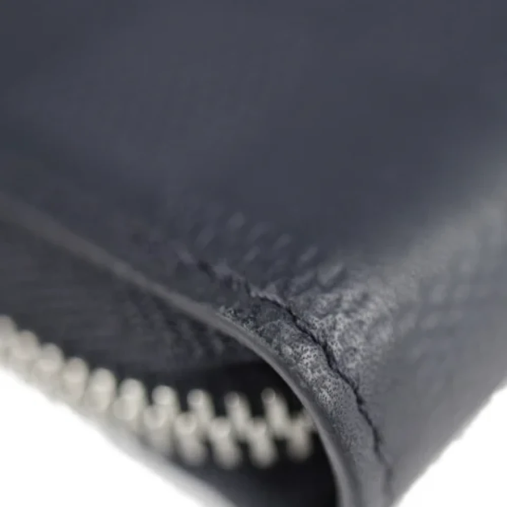Louis Vuitton Vintage Pre-owned Leather wallets Black Dames