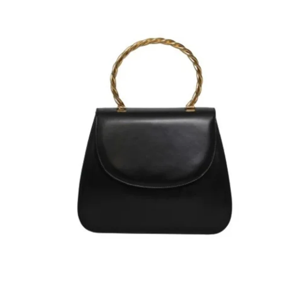 Salvatore Ferragamo Pre-owned Fabric handbags Black Dames