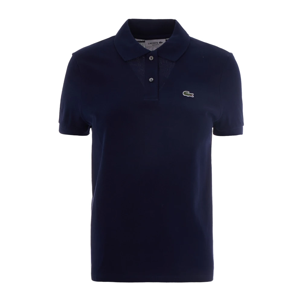 Lacoste Women's Blue Polo Shirts, 2XS, Classic Piqué Polo