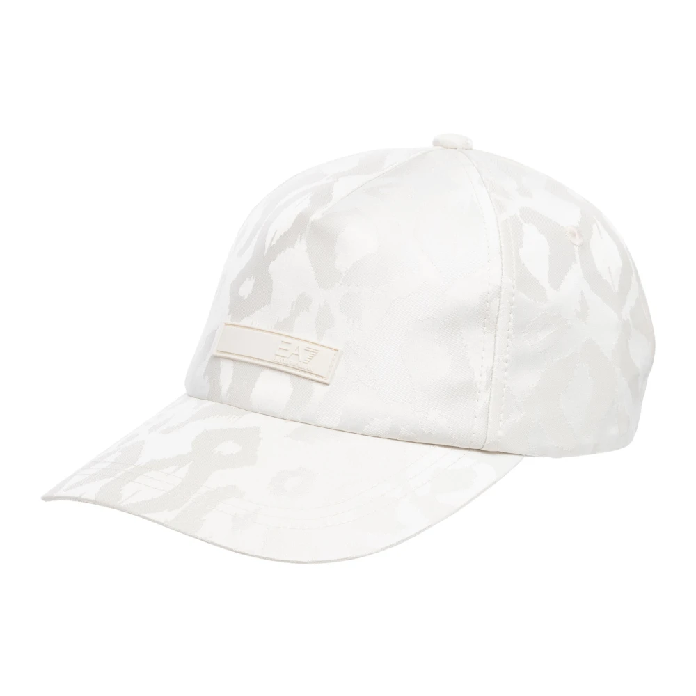 Emporio Armani EA7 Verstelbare Logo Pet Effen Details White Dames