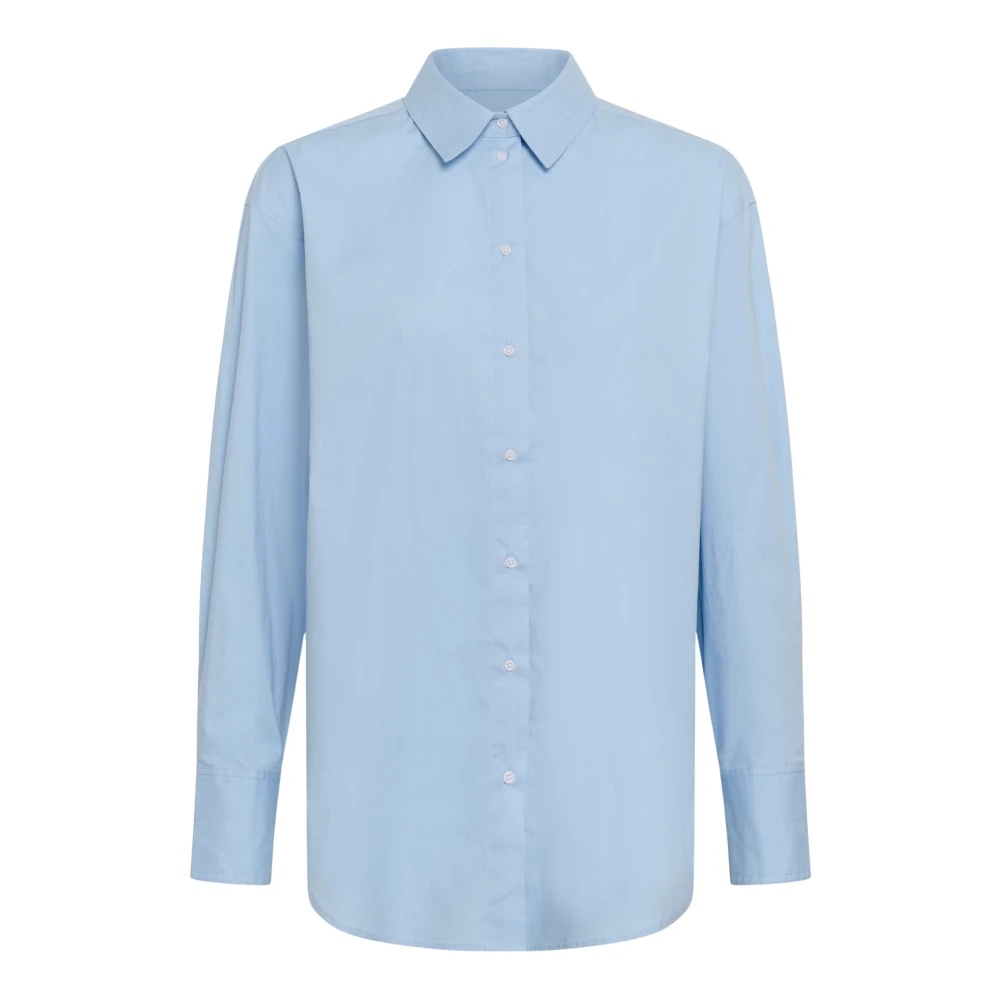 Soaked In Luxury Donna Bleu Camicia Da Slnoelle - Immagine 2