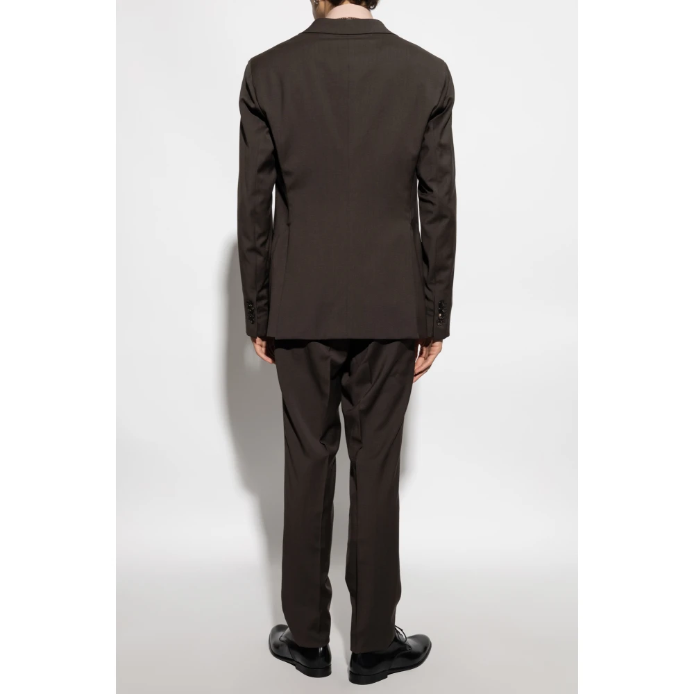 Emporio Armani Wollen pak Brown Heren