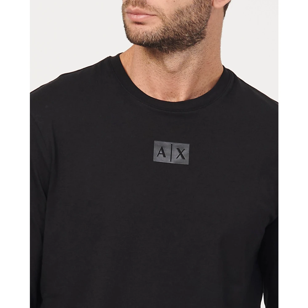 Armani Exchange Sweatshirts Black Heren