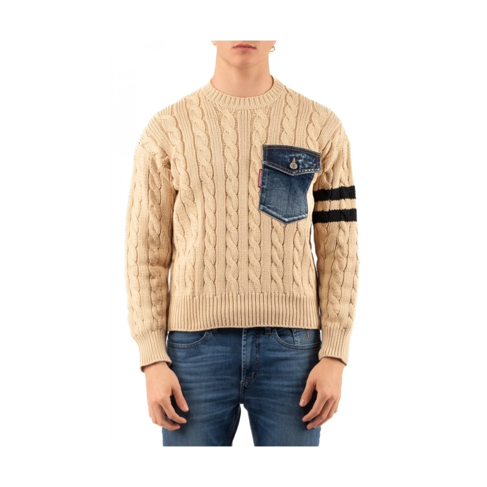 Dsquared2 Stijlvol Shirt Brown Heren