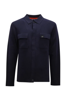 K42154 Overshirt Stickad