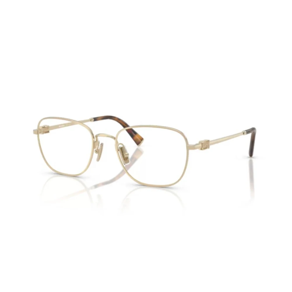 Miu Miu Unisex Yellow Glasses, 51 Mm, Squared Eyeglasses
