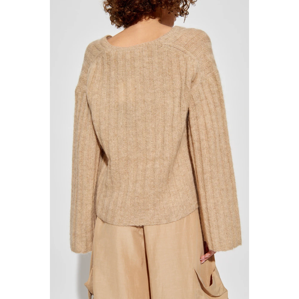 By Malene Birger Wollen trui Cimone By Herenne Birger Beige Dames